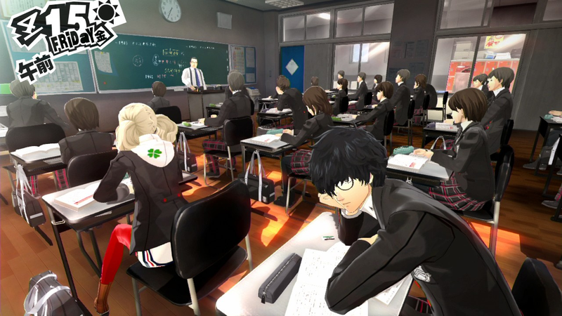 Illustration for article titled Persona 5 Official Page and Screenshots